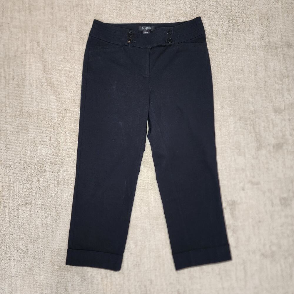 White House Black Market Slim Crop Capri Pants Women's Size 4